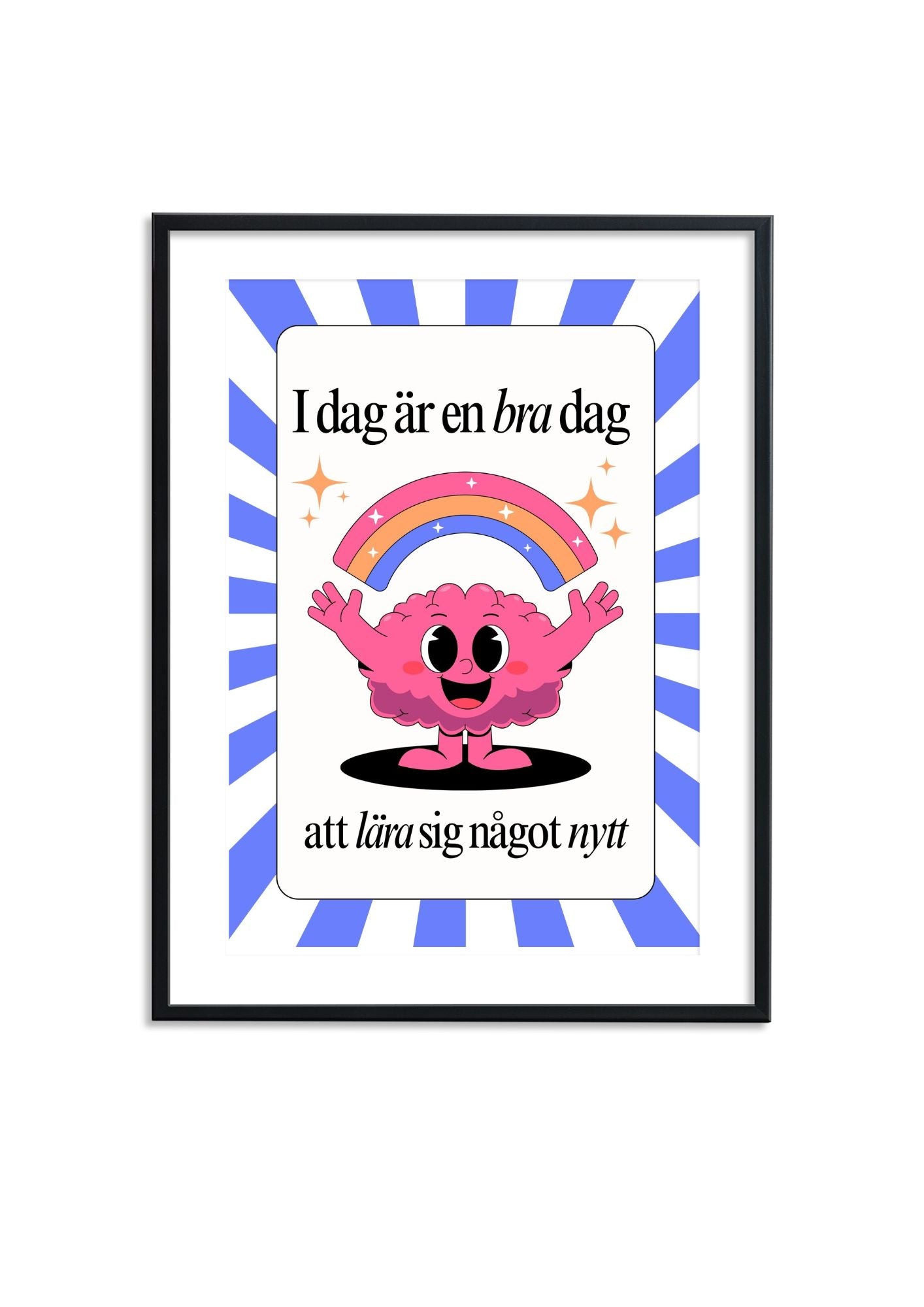 I dag är en bra dag att lära sig något nytt - Poster