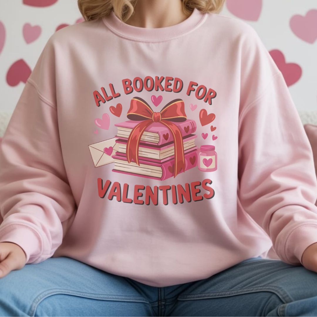 All booked for valentines - Collagetröja