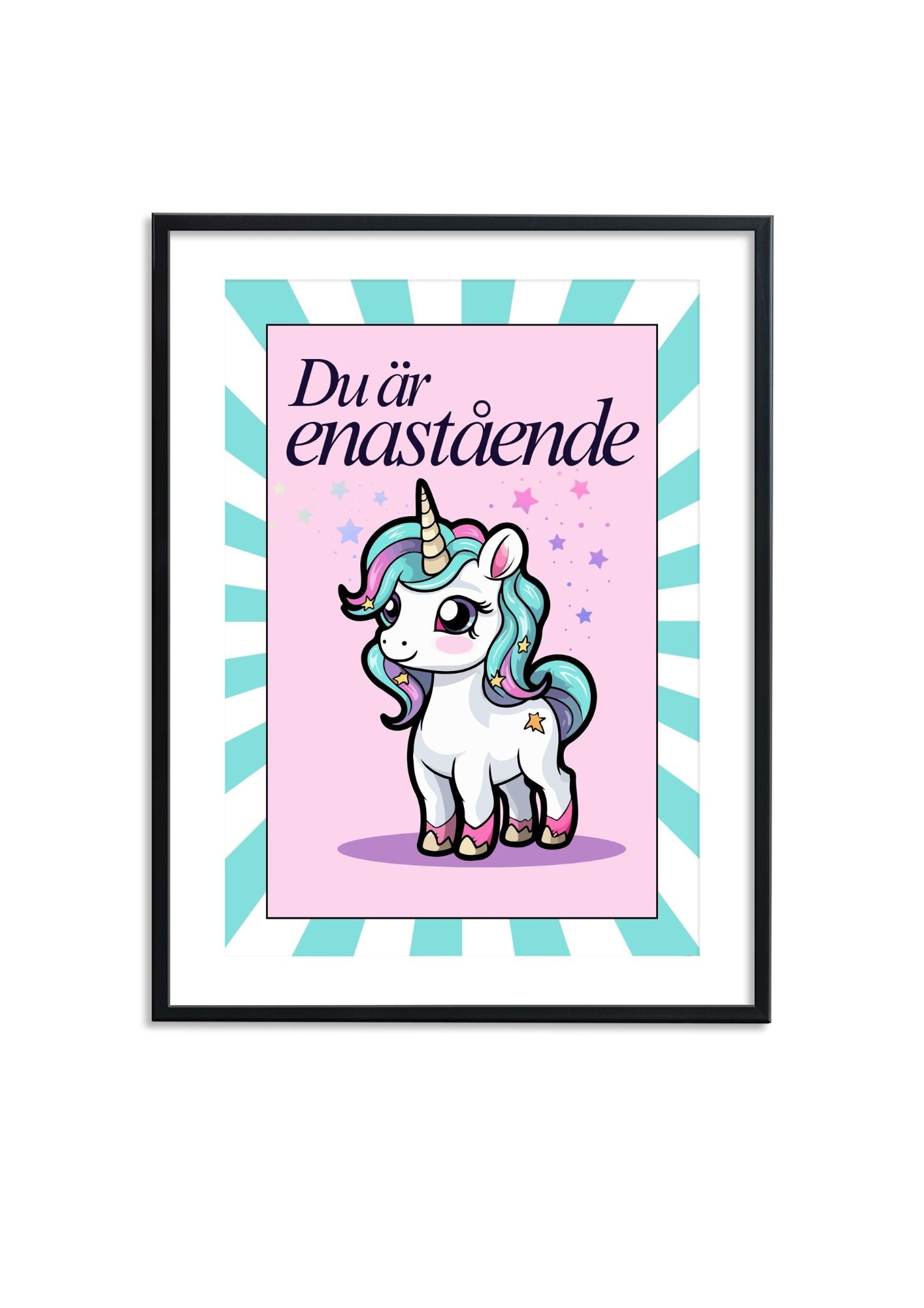Du är enastående - Poster