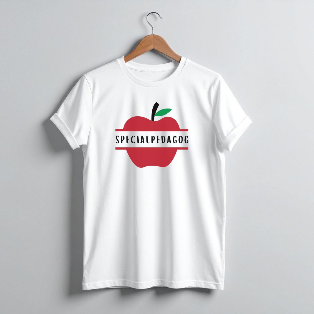Specialpedagog t-shirt äpple