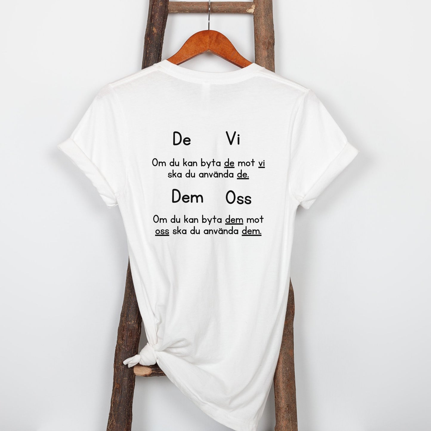 De eller dem - T-shirt