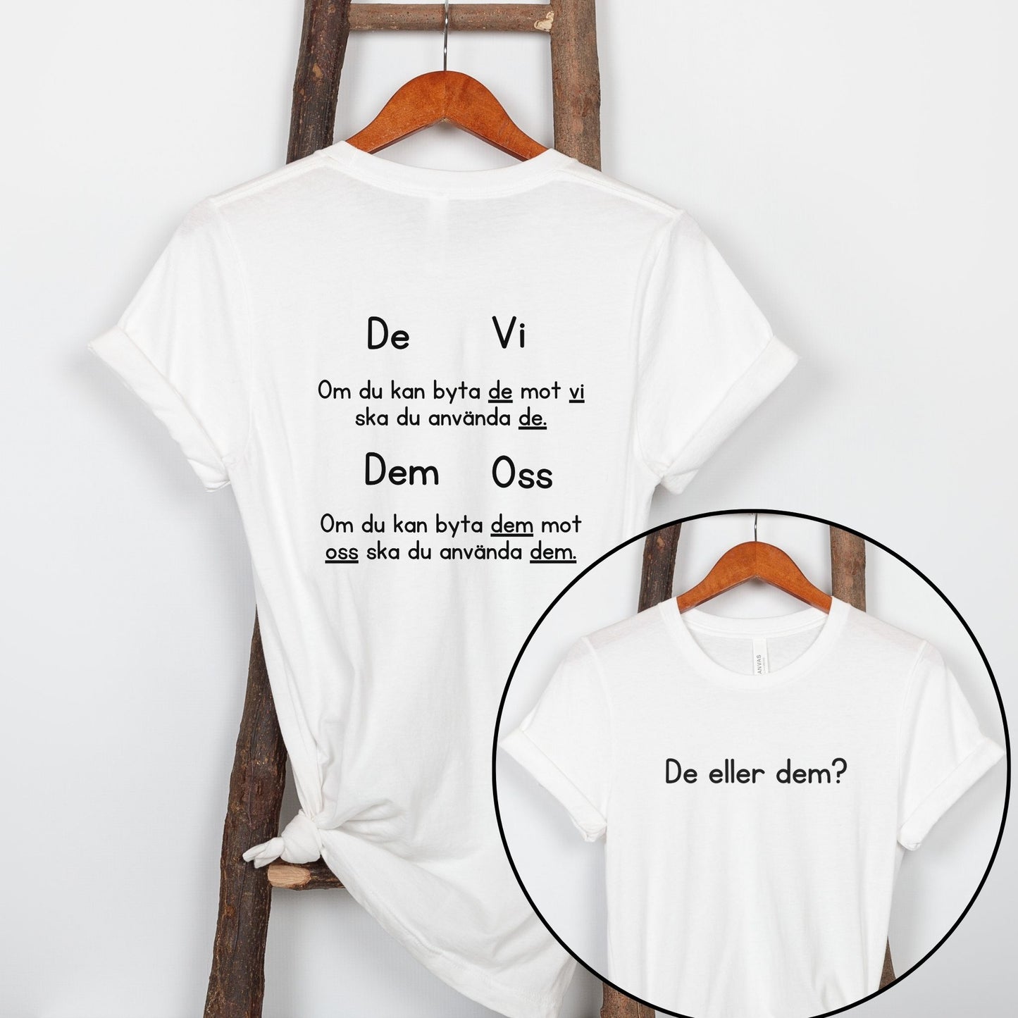 De eller dem - T-shirt