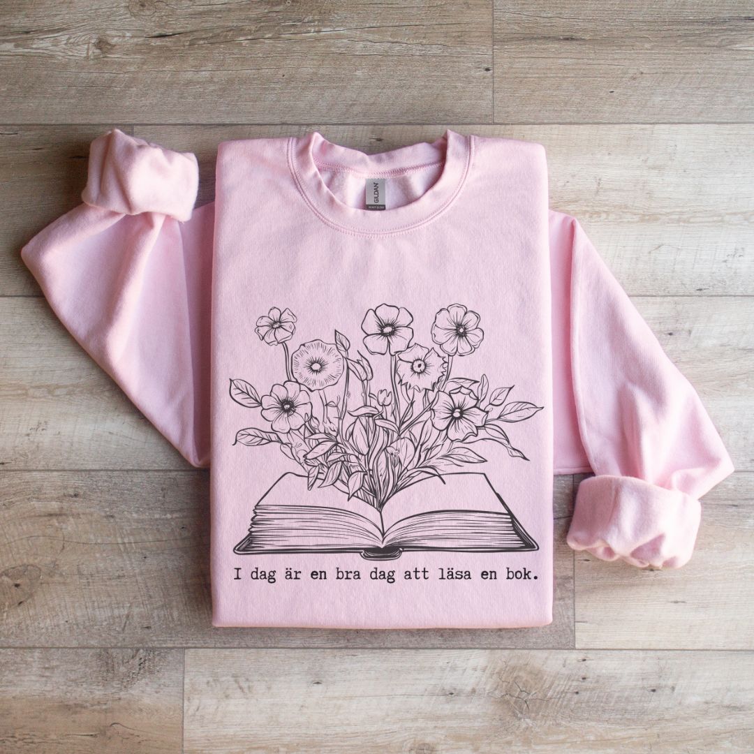 I dag är en bra dag att läsa en bok - Collegetröja