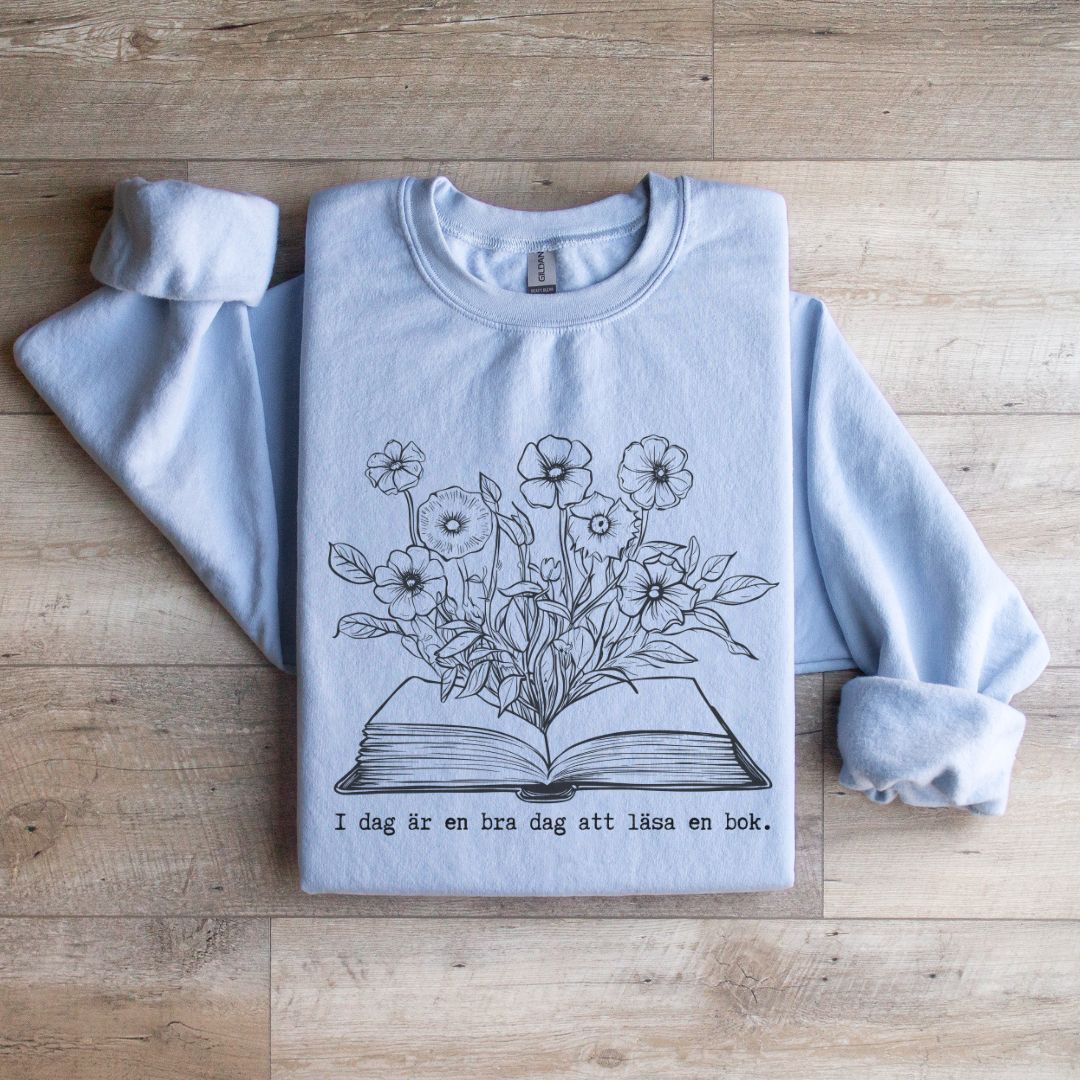 I dag är en bra dag att läsa en bok - Collegetröja