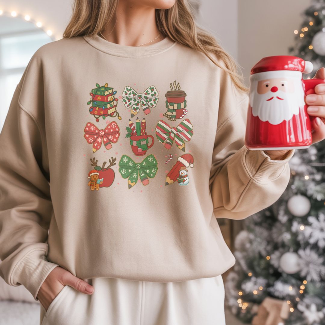 Lärarliv jul  - Collagetröja