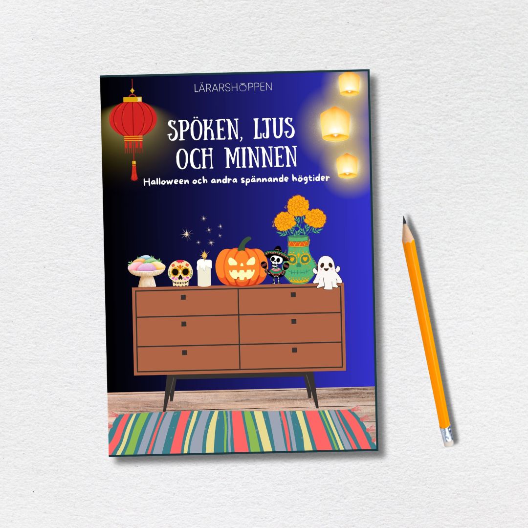Läsförståelse, halloween - Arbetsblad