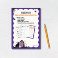 Halloween - Arbetsblad