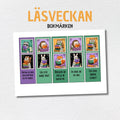Läsveckan, bokmärken - Klassrumsmaterial