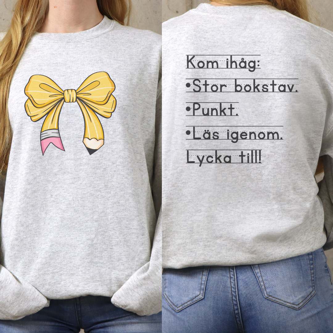 Kom ihåg - Collegetröja