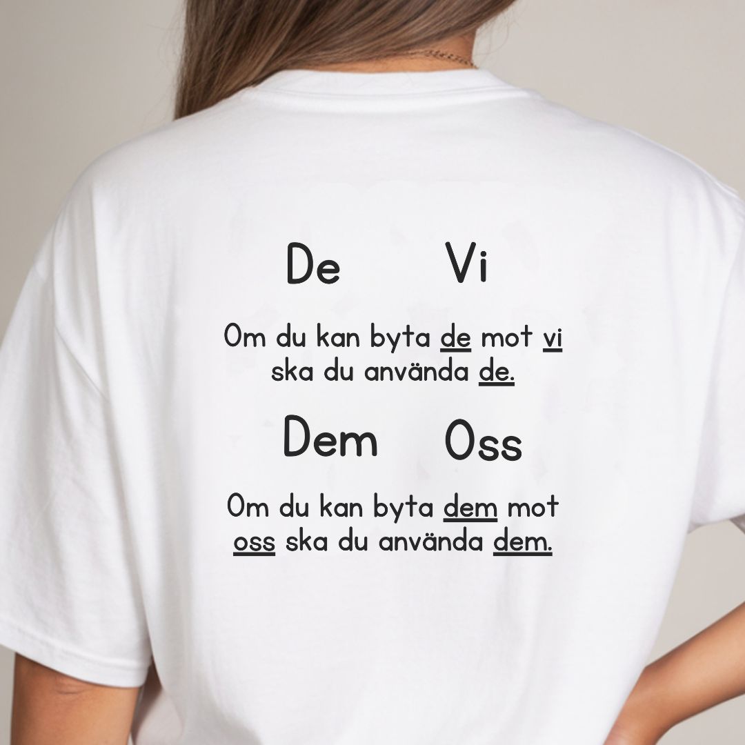 De eller dem - T-shirt