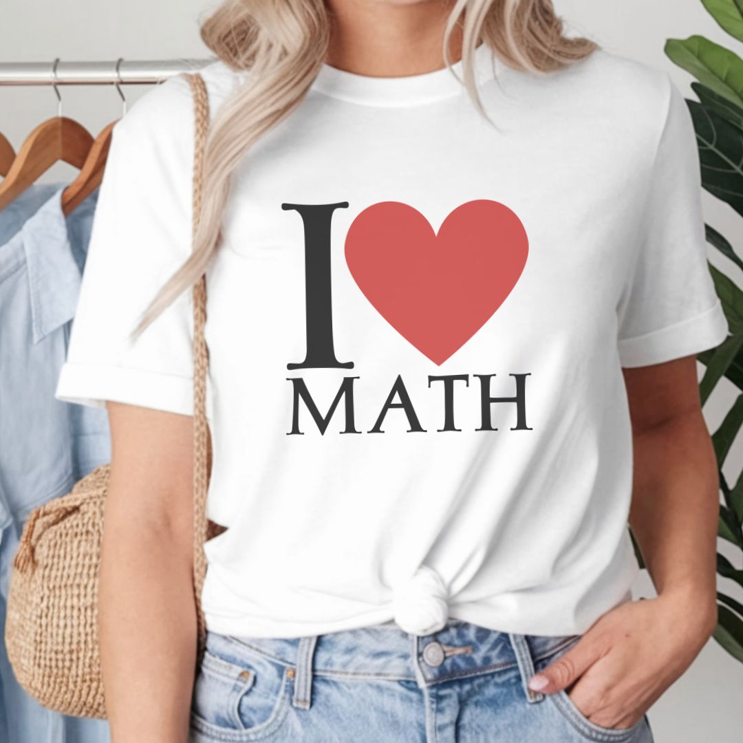 I Love Math - T-shirt