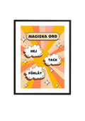 Magiska ord - Poster