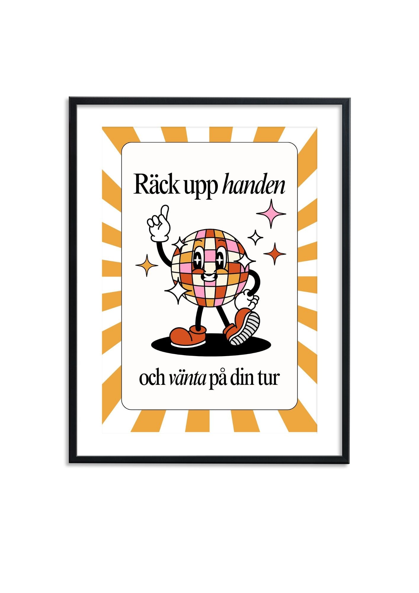 Räck upp handen - Poster