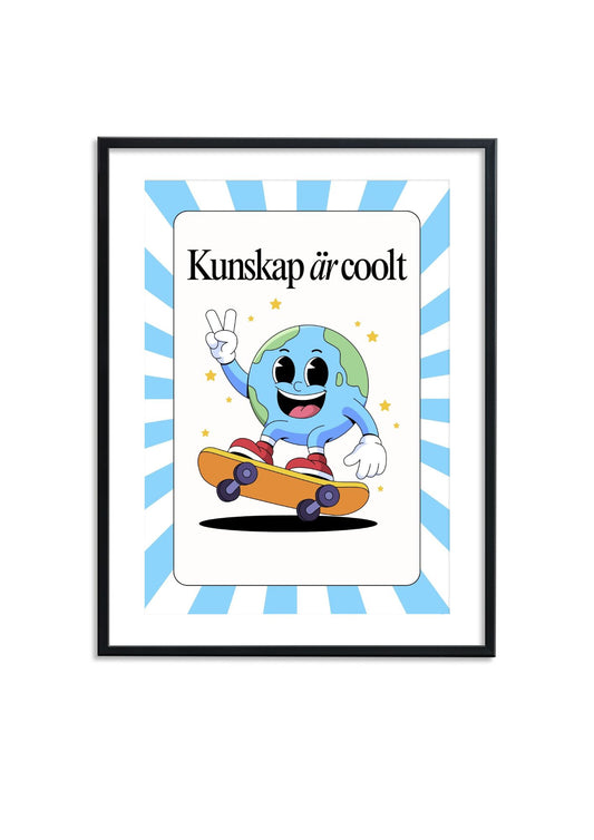 Kunskap är coolt - Poster