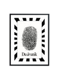 Du är unik - Poster