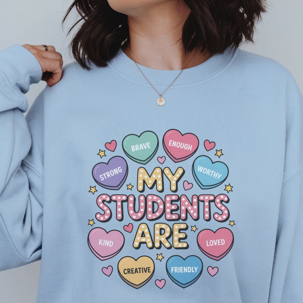 My students are  - Collegetröja