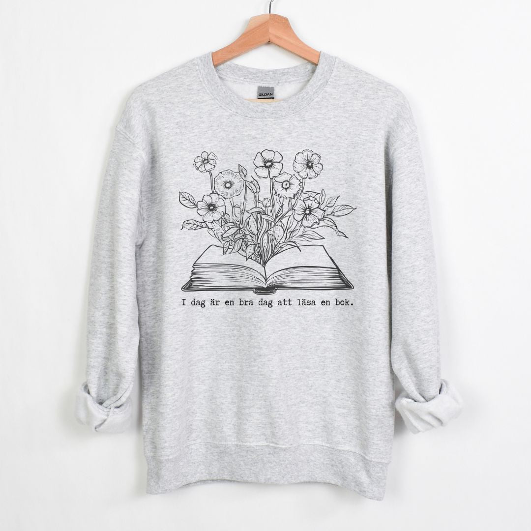 I dag är en bra dag att läsa en bok - Collegetröja