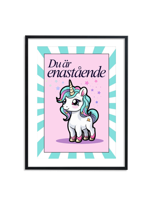 Du är enastående - Poster