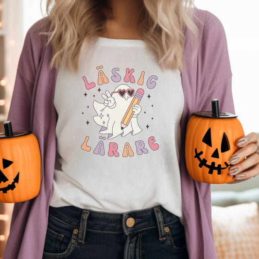 Halloween T-shirt Lärare