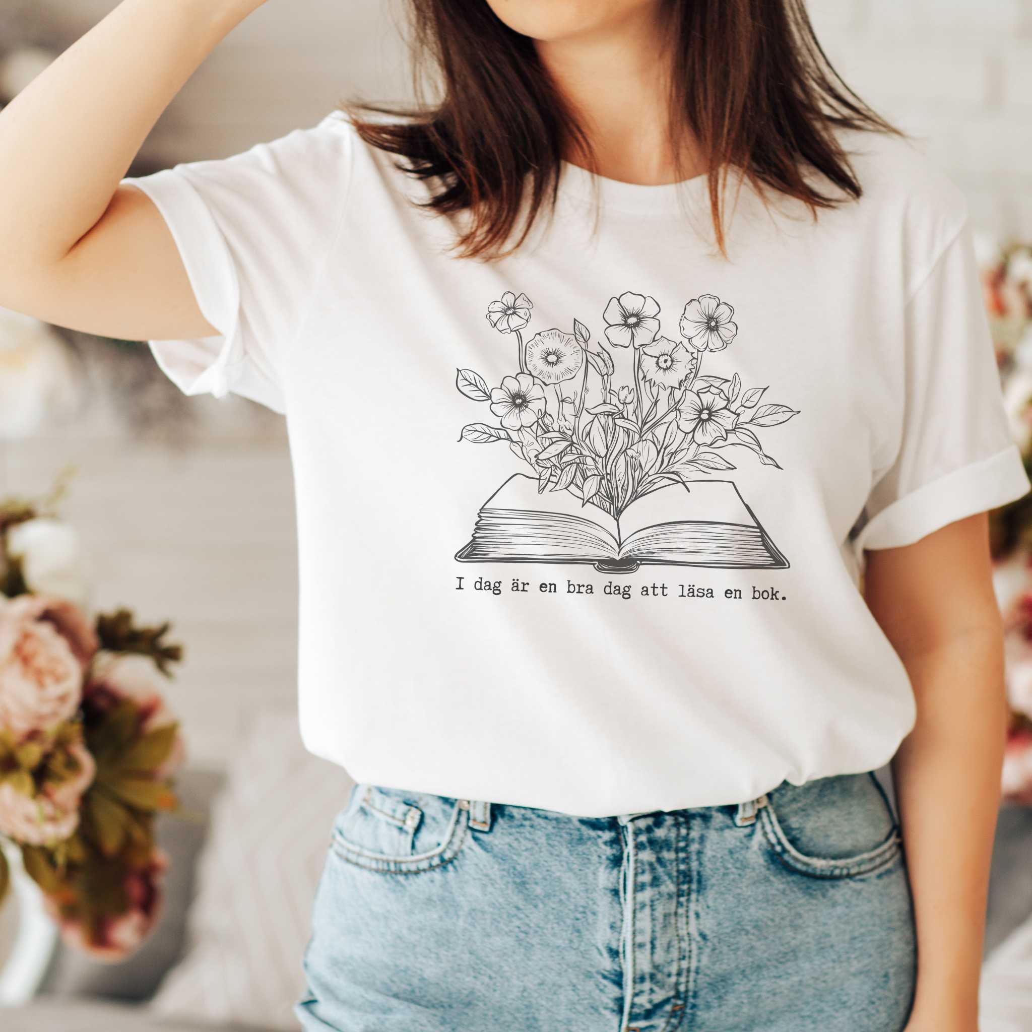 I dag är en bra dag att läsa en bok - T-shirt