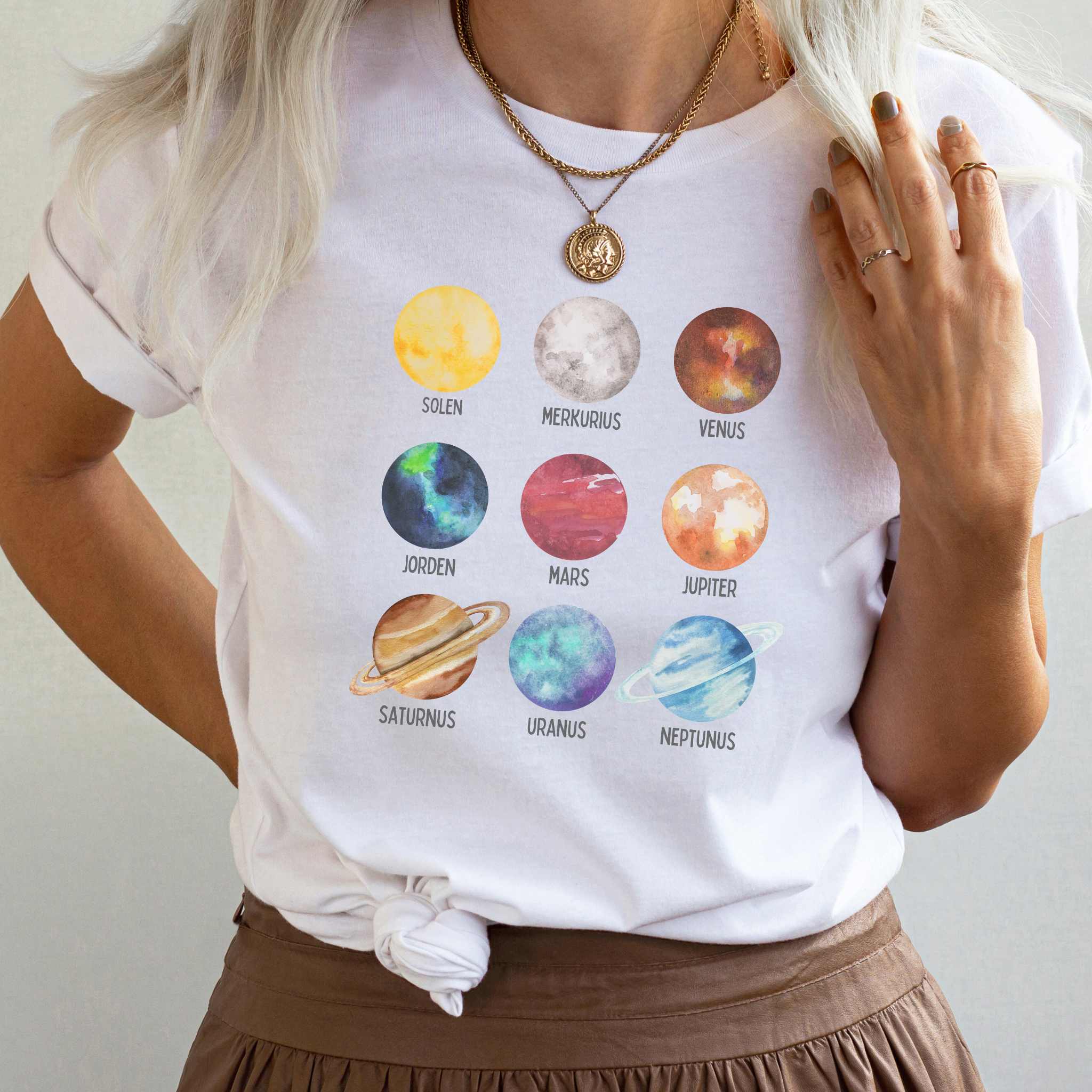 Solsystemet - T-shirt