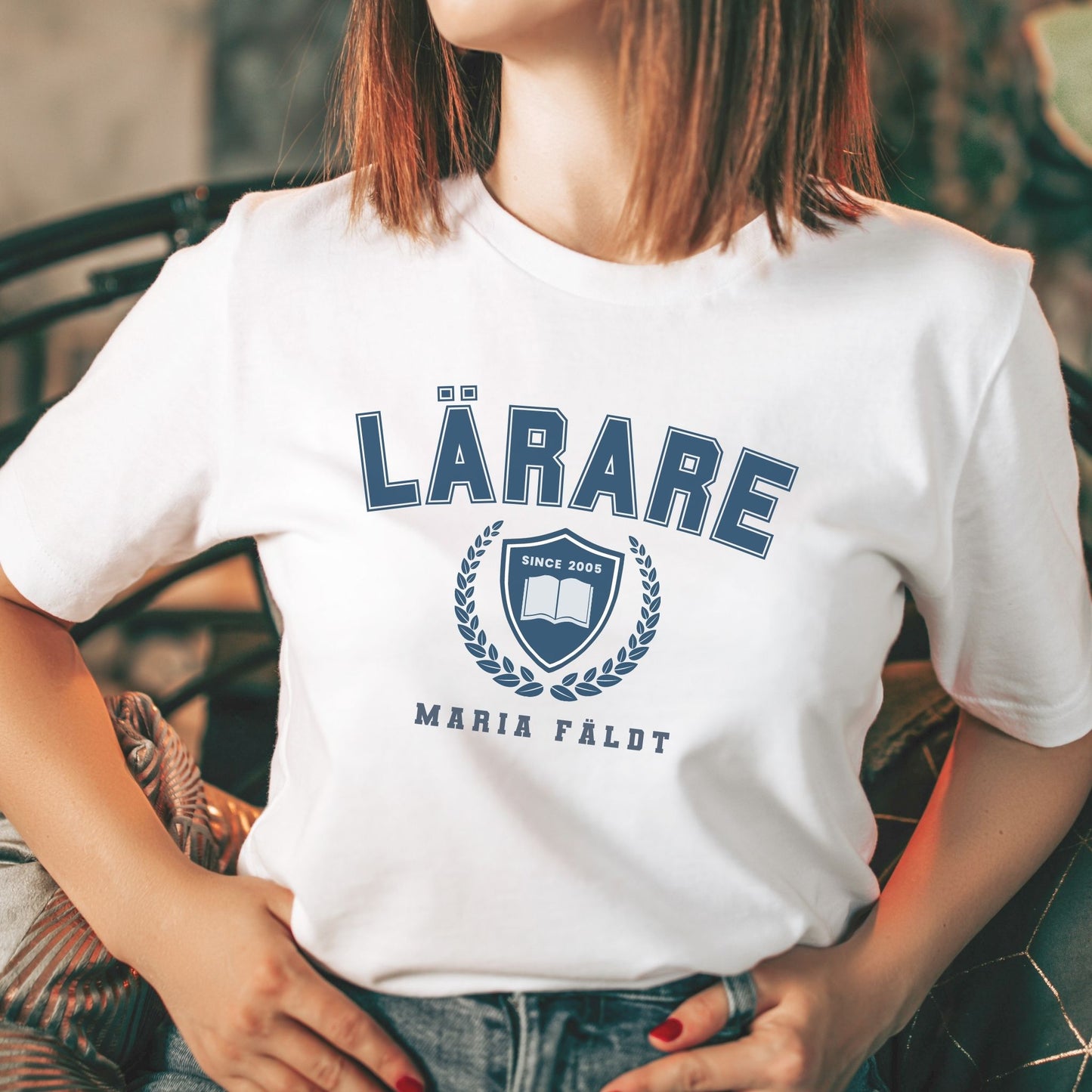 Personlig lärar t-shirt