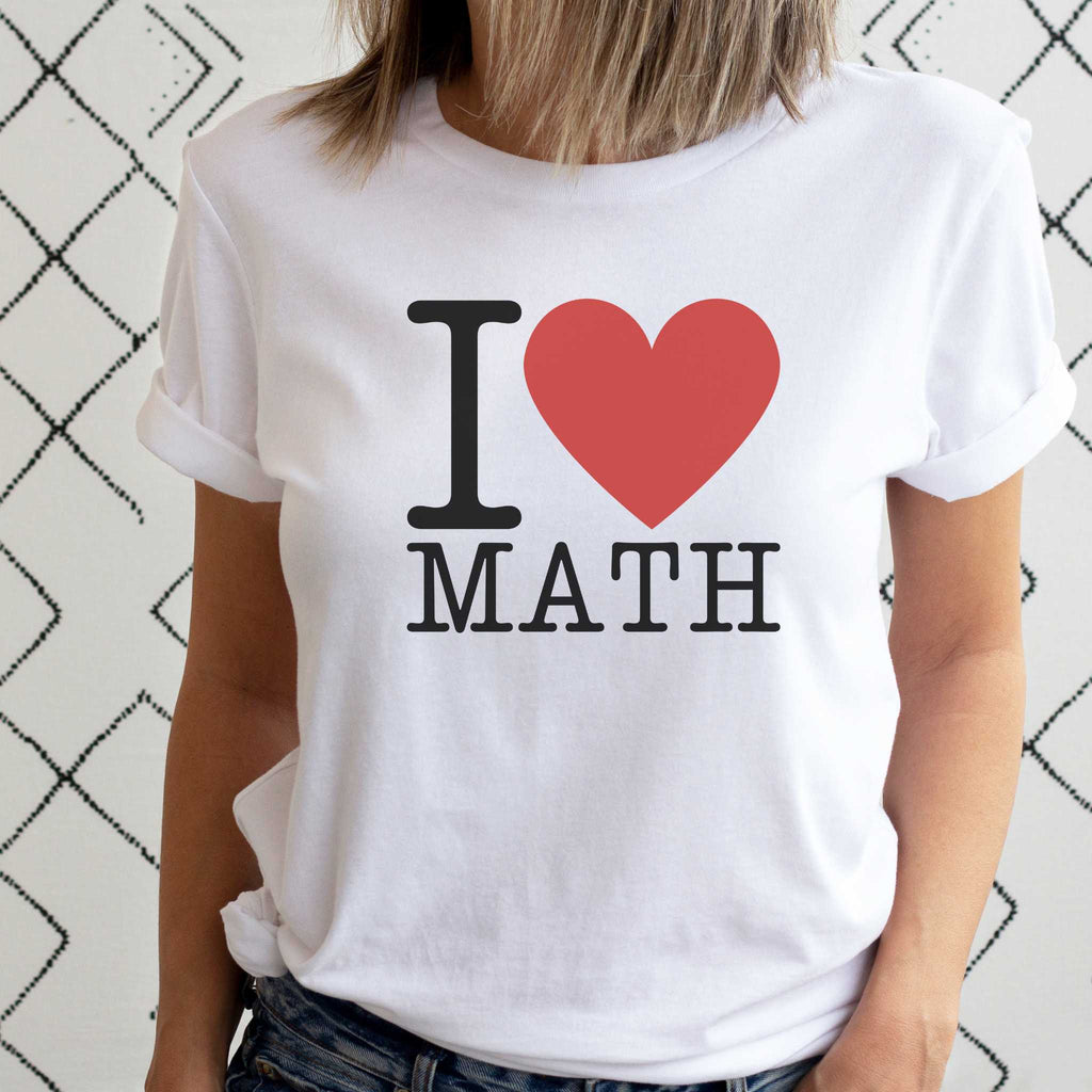 I Love Math - T-shirt