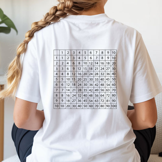 Multiplikationsruta - T-shirt