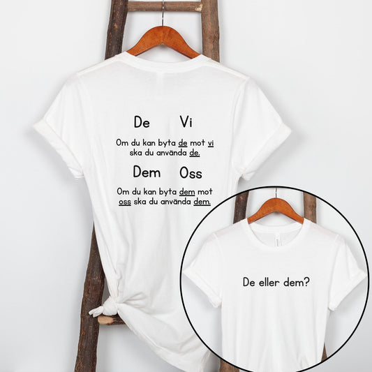 De eller dem - T-shirt