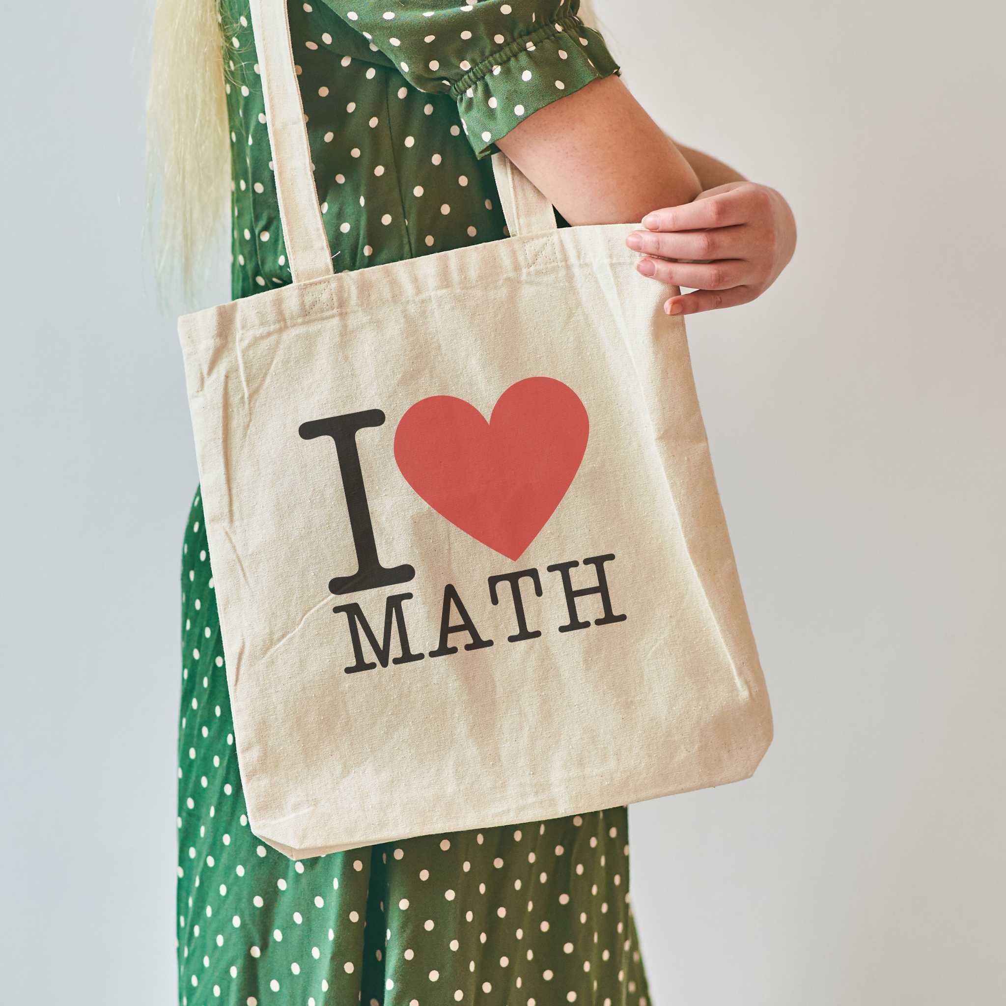 I Love Math - Tygpåse