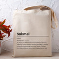 Bokmal - Tygpåse
