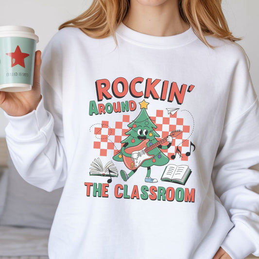 Rocking around the classroom - Collagetröja