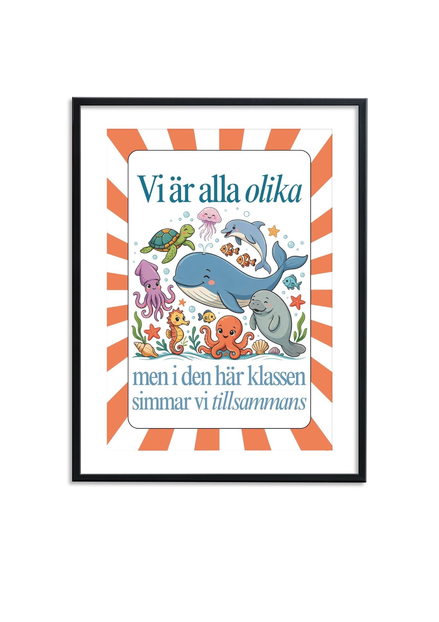Simma tillsammans - Poster